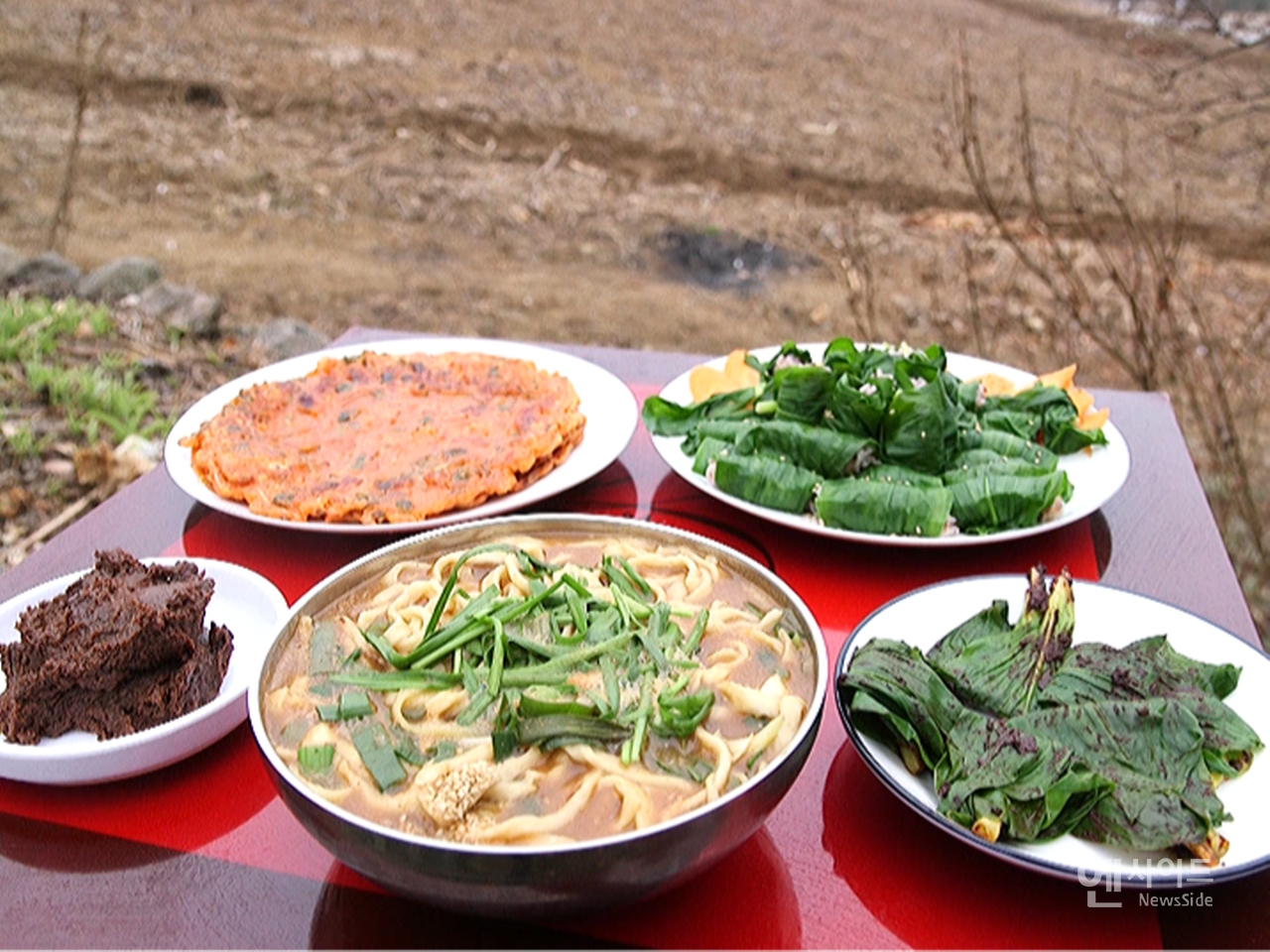 한국인의 밥상, 강원 홍천의 겨릿소와 장칼국수 (사진이미지기사와관련없음)