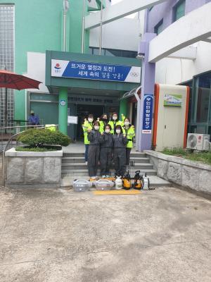 강릉 성덕동 부녀회 특별 방역 활동