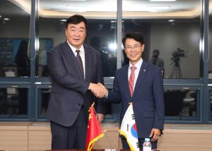 김한근 시장,  세계 3대 올림픽 유치, 주한중국대사관 관심과 지지 당부