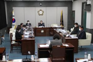 태백시의회 의원간담회 "회계과 및 사회복지과 조례안 논의"