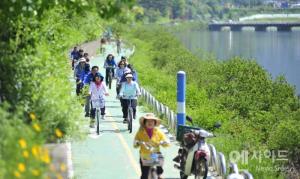 명품 북한강 라이딩 코스  화천 자전거 대여소 운영