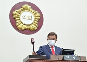 제12대 전반기 강릉시의회  김기영 의장·배용주 부의장 선출