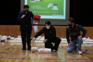 소방인들의 공간, 시민 대상으로 CPR 및 AED 무료 교육 실시