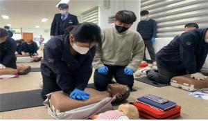 한국철도 강원본부, 심폐소생술 등 응급처치 교육 시행