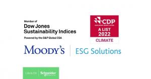 슈나이더 일렉트릭, 3개의 주요 ESG 지표에서  업계 최고의 성과 달성