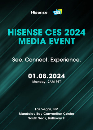 Hisense, CES 2024서 디스플레이 기술의 미래 선보여
