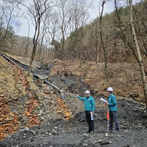 동부지방산림청, 산림재해복구 사업지 현장점검