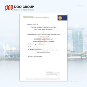 Doo Capital Market SG Pte. Ltd., MAS로부터 CMS 라이선스 취득