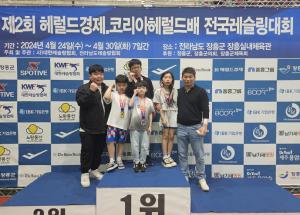 제2회 해럴드경제, 코리아해럴드배 전국 레슬링대회,  태백시 레슬링선수들 메달 획득